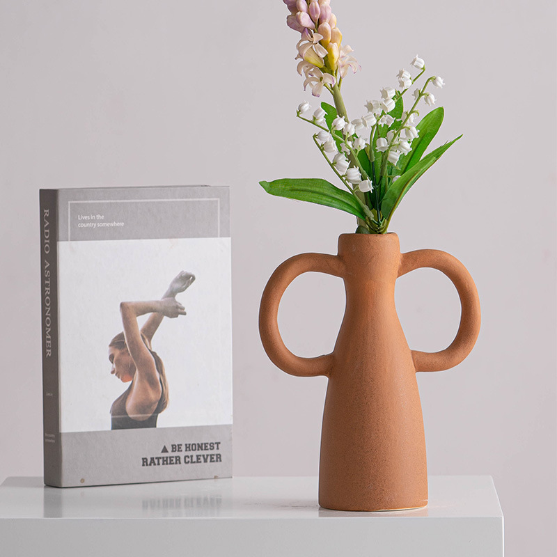 Vase en céramique de décoration de maison créative
