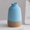 Vase en céramique minimaliste moderne Vase en céramique - Vase de fleurs de style scandinave pour le salon