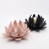 Bougeoir Lotus en céramique blanche Bougeoir fleur en céramique