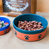 Bol pour chien en céramique circulaire