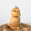 Brown Owl Statue Style Design Cons encens Brûleur d'encens de débit en céramique
