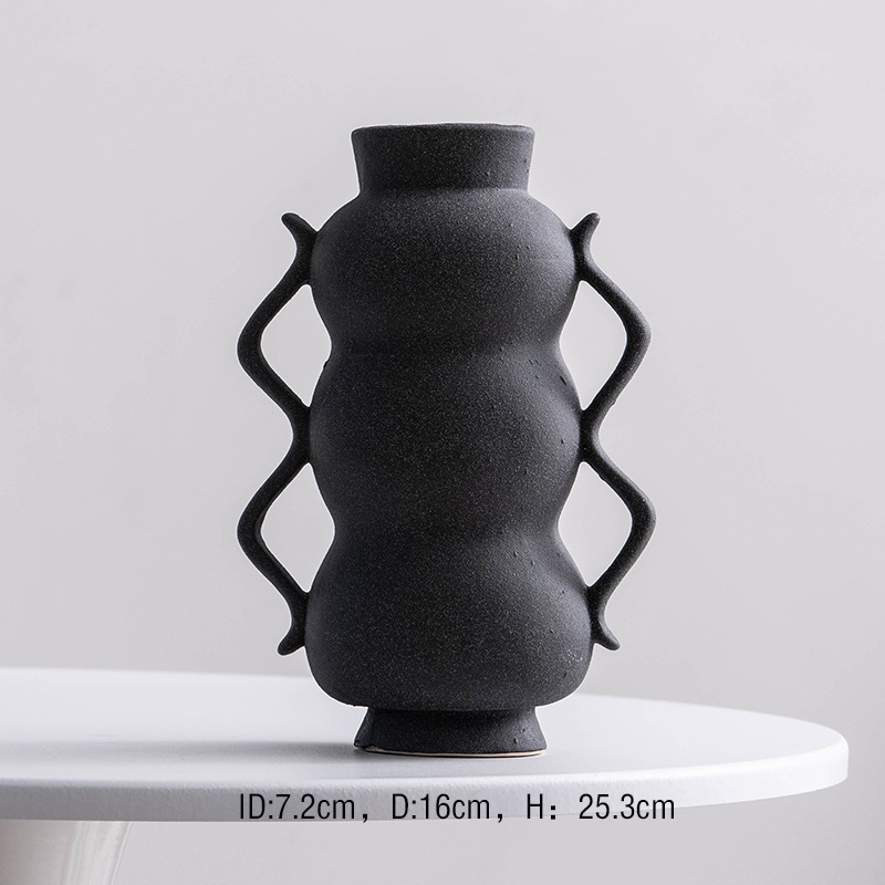 Vase en céramique Décoration de la maison Color Glaze Vase en porcelaine
