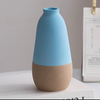 Vase en céramique minimaliste moderne Vase en céramique - Vase de fleurs de style scandinave pour le salon