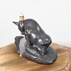 Statue Vache Style Design Brûleur d'encens en céramique Backflow