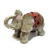 Éléphant en céramique évidé Grande statue d'éléphant en céramique