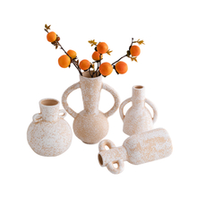 Vase en porcelaine Ornement de bureau en céramique vase