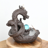 Braveur d'encens de reflux de dragon en céramique Céramique Dragon Waterfall Flow Burner Burner Production Fournisseur