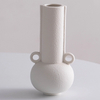 Vase en céramique minimaliste moderne - Vase de fleurs de style scandinave pour le salon