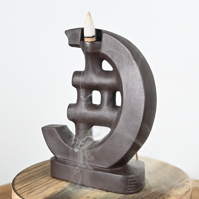 Céramique Céramique Céramique Céramique Brûleur d'encens Backflow