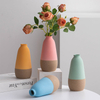 Vase en céramique minimaliste moderne Vase en céramique - Vase de fleurs de style scandinave pour le salon