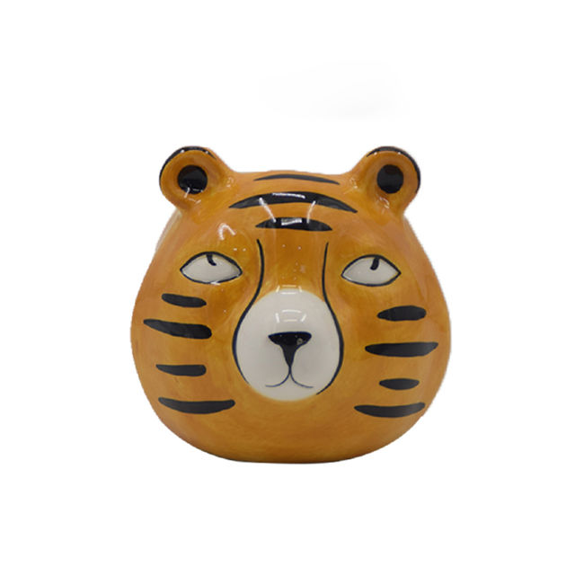 Différents styles d'animaux ont conçu des pots de fleurs en céramique