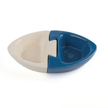 Bassin de nourriture pour animaux de compagnie deux en un bassin de nourriture pour chien détachable bassin de nourriture pour chat en céramique