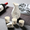 Ensembles de vin de saké en céramique avec vase à vin chaud de tasse de vin de pot de vin