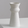 Vase en porcelaine artisanal Vase en céramique blanc minimaliste moderne
