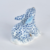 Lapin animal en céramique peint à la main artificiel
