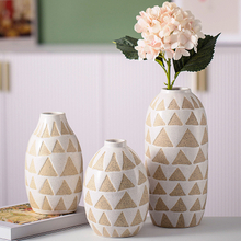 Décoration d'ameublement à la maison en vase en céramique