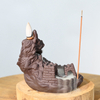 Céramic Dragon Design Waterfall Flow Flow Burner Production Fournisseur