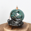 Céramique cascade Backflow Encens Burner Style Céramique Lotus