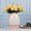 Décoration de la maison Visages abstraits Vases décoratifs Visage de relief en céramique Vase en céramique pour visage