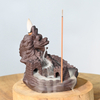 Céramic Dragon Design Waterfall Flow Flow Burner Production Fournisseur