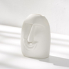 Vase en porcelaine sans glaçure dans l'eau de bureau Vase en céramique