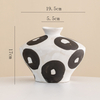 Où la Terre rencontre le vase en céramique artisanal de l'art