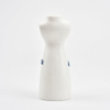 OEM Pure peinture à la main moderne femme caractéristique décor à la maison décoration fleur porcelaine vase de mariage en céramique