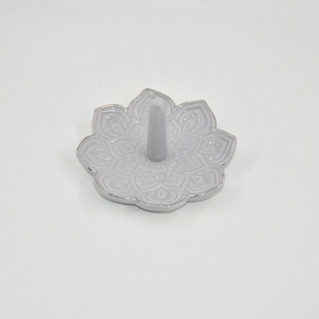 Personnalisé accepter décor à la maison cadeau bijoux plateau d'affichage cadeau de mariage porte-bague en céramique plateau de bibelot personnalisé