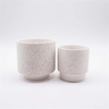 Tasse à bougie en céramique blanche