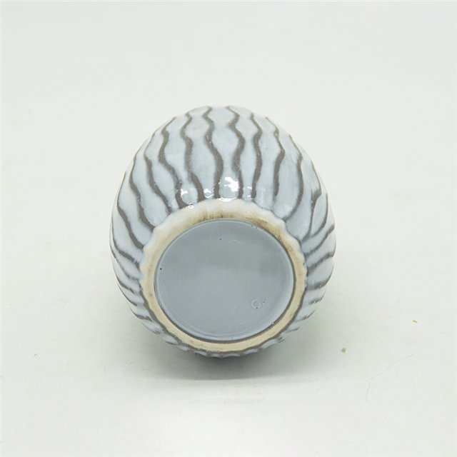 Tasse à bougie bleue de style simple moderne