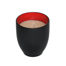 Tasse à bougie en céramique noire de différentes couleurs