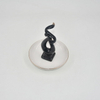 Style à la mode décor à la maison cadeau bijoux plateau d'affichage cadeau de mariage porte-bague en céramique plateau de bibelot personnalisé