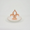Statue de girafe décoration de mariage cadeau plateau de bijoux plateau de bibelot en céramique porte-bague bijoux