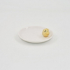 Statue d'oiseau d'or décor à la maison cadeau bibelot plateau présentoir de bijoux cadeau de mariage porte-bague en céramique