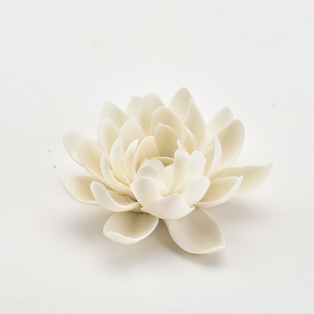 Artisanat à la main décor à la maison personnalisé fleur design porte-encens en céramique porte-bâton d'encens
