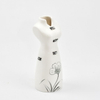 À la mode Pure peinture à la main femme chinoise caractéristique décor à la maison décoration fleur porcelaine moderne en céramique vase de mariage