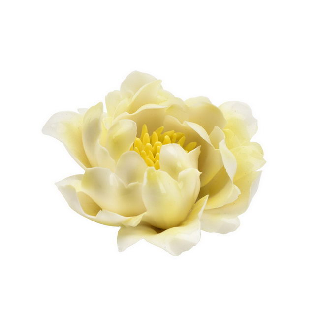 Artisanat fait à la main décor à la maison décoration de mariage porcelaine fleur Figurine Statue fleur en céramique