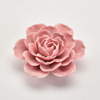 Personnalisé accepter décor à la maison décoration de mariage porcelaine fleur Figurine Statue fleur en céramique