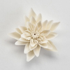 Couleur blanche décor à la maison personnalisé fleur design porte-encens porte-encens en céramique