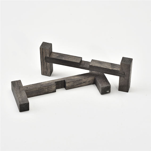 Vases en céramique en bambou décoration d'ameublement de bureau décoratif en bambou monté sur support jaune délicat pot de fleur en céramique