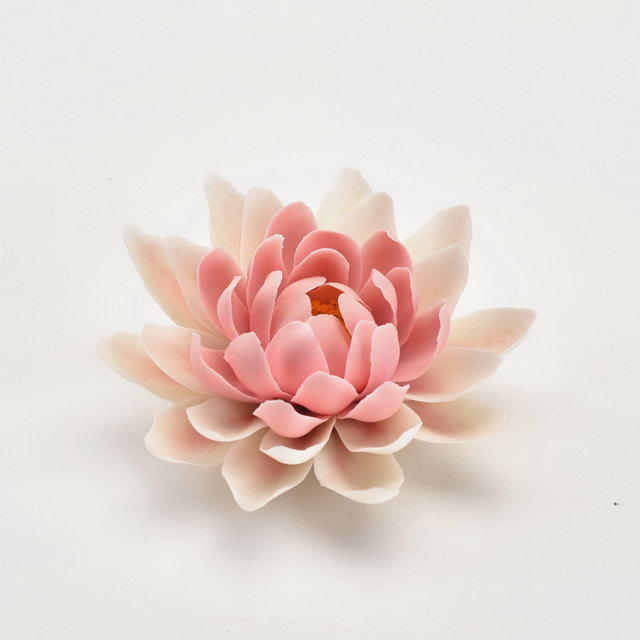 Beau Style décor à la maison décoration de mariage porcelaine fleur Figurine Statue fleur en céramique