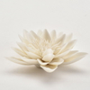 Couleur blanche décor à la maison personnalisé fleur design porte-encens porte-encens en céramique