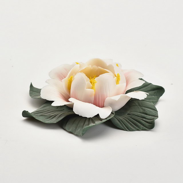 Style à la mode décor à la maison personnalisé fleur design porte-encens porte-encens en céramique