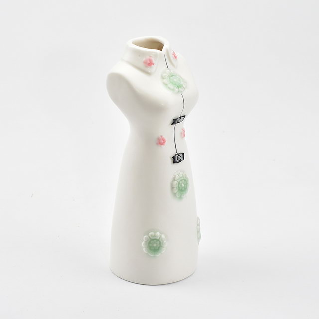 Divers conception Pure peinture à la main femme chinoise caractéristique décor à la maison décoration fleur porcelaine moderne vase de mariage en céramique