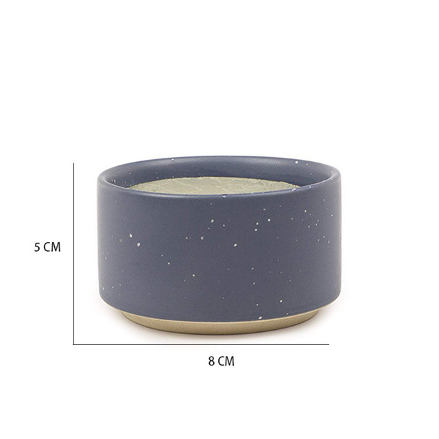 Coupe de bougie en céramique de nouveaux produits vitrés créatifs spéciaux