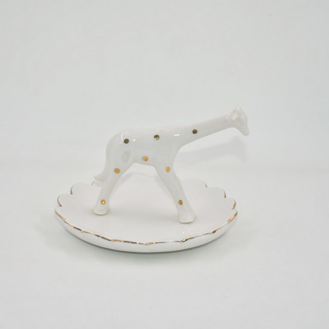 Petit oiseau Figurine décoration de mariage cadeau Animal plateau de bijoux bibelot plateau en céramique porte-bague bijoux