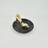 Cadeau promotionnel décor à la maison cadeau bibelot plateau en céramique porte-bague de mariage plateau d'affichage de bijoux