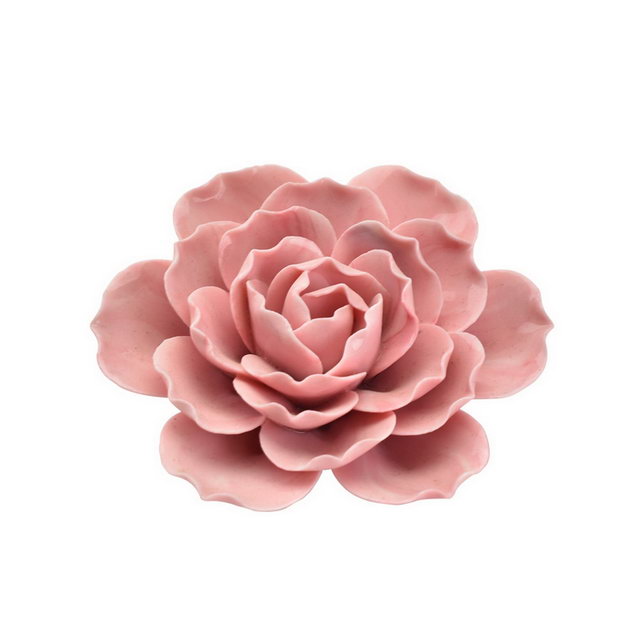 Fleur populaire décor à la maison décoration de mariage en céramique fleur Figurine Statue porcelaine fleur