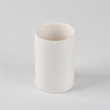 Pot de rangement en céramique Pot à thé Pot à thé Pot en porcelaine et couvercle en bambou avec couvercle en bambou (hermétique) (Blanc mat, pack 2)