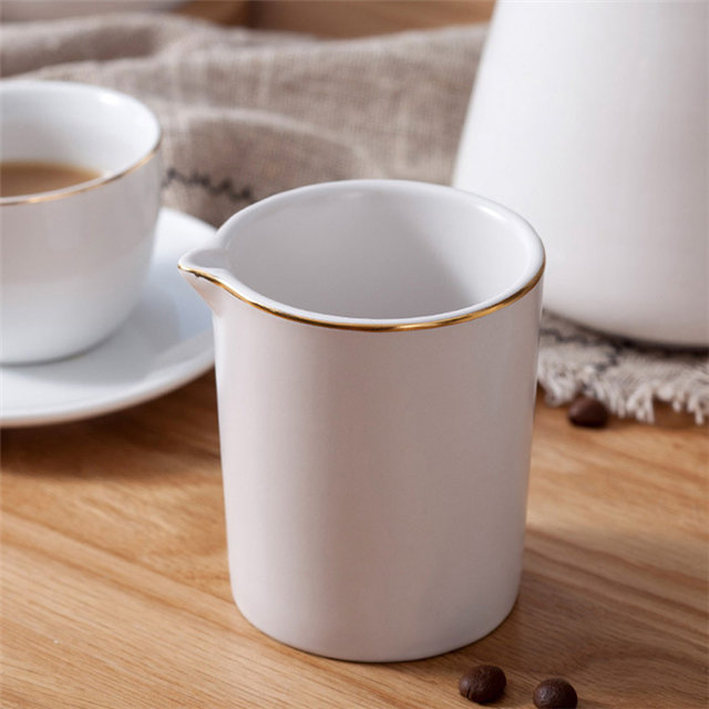 Phnom Penh White Cup Body Bougie en céramique